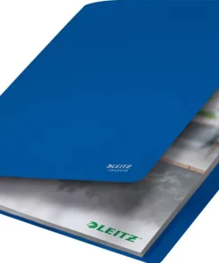 Leitz Recycle Showalbum 4677 A4 Co2 Gecompenseerd Blauw 90% gerecycled Plastic 40 Hoezen