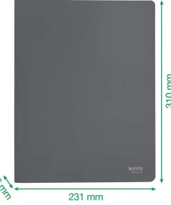 Leitz Recycle Showalbum 4677 A4 Co2 Gecompenseerd Blauw 90% gerecycled Plastic 40 Hoezen