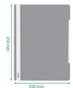Leitz Standaard plastic snelhechter 4191 A4 polypropyleen 60 vel zwart